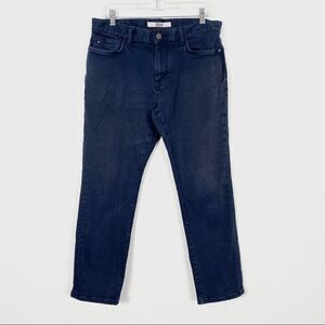 Tommy Hilfiger Dark Navy Wash Straight Leg Jeans 33:30